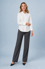 Flowy Long-Sleeve Shirt