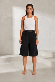 Bermuda ample à ceinture | Lounelle Paris