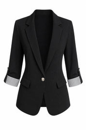 Blazer ajusté manches trois-quarts | Lounelle Paris