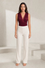 Body en dentelle décolleté V | Lounelle Paris