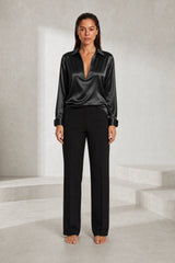 Fluid V-neck shirt
