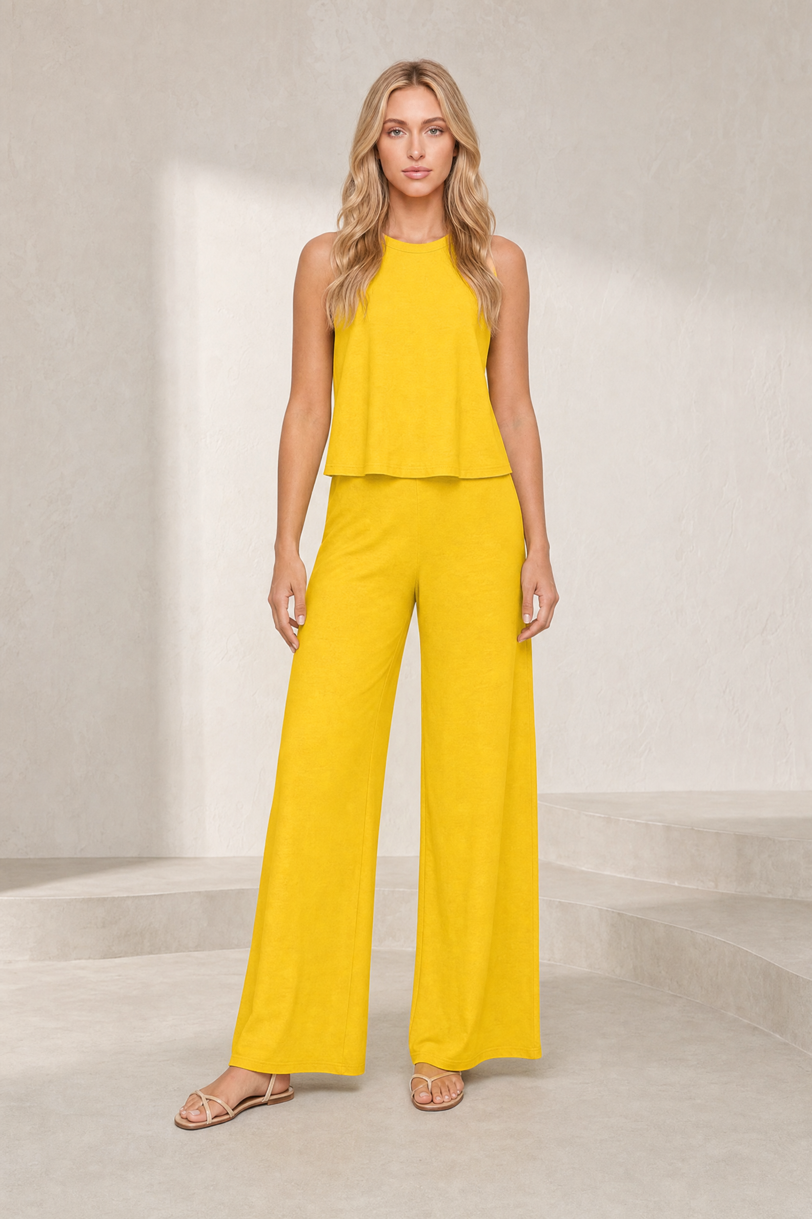 Ensemble pantalon large fluide | Lounelle Paris