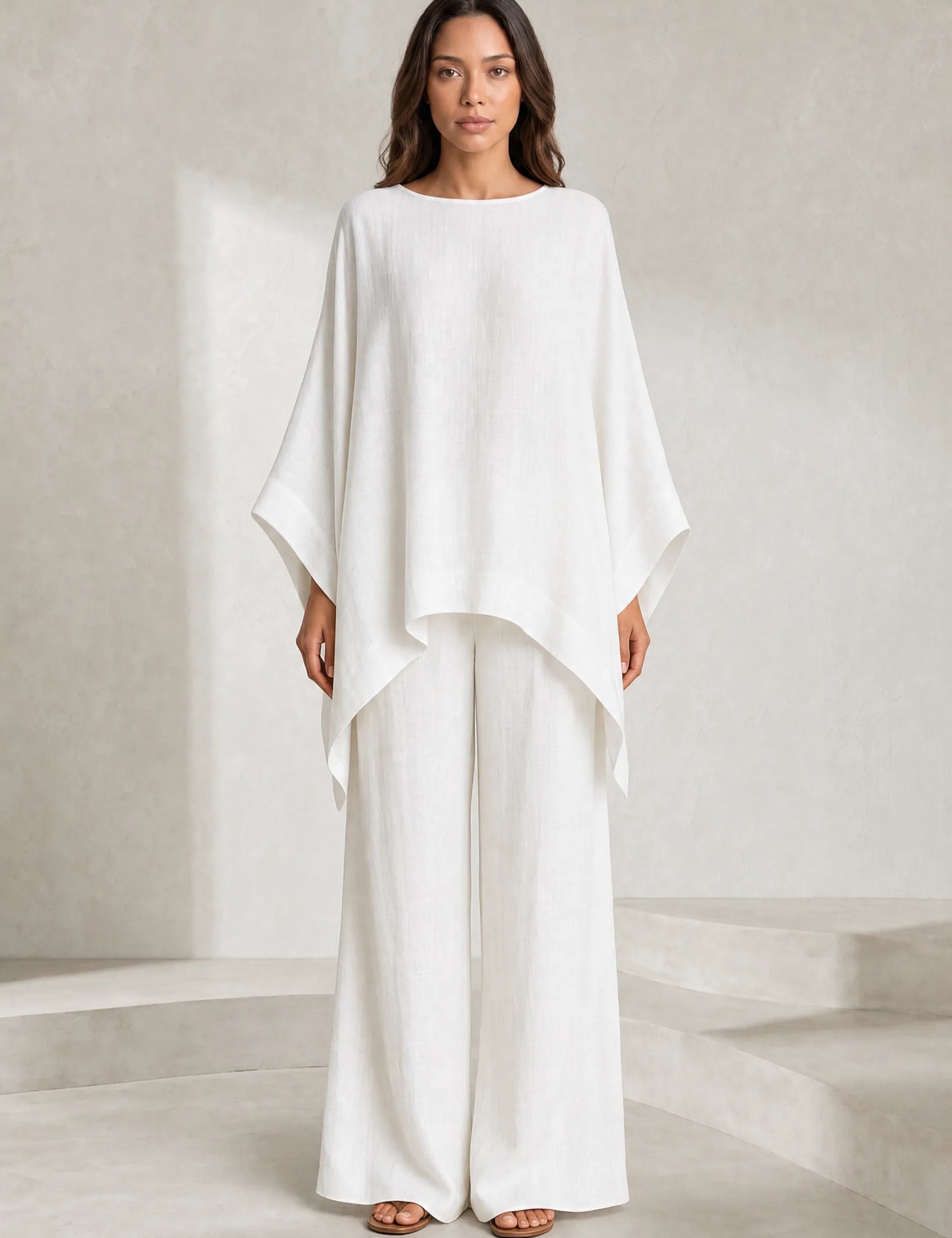 Ensemble ample col bateau | Lounelle Paris