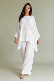 Ensemble ample col bateau | Vue en mouvement | Lounelle Paris