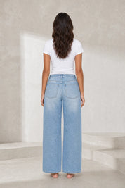 Jean ample taille mi-haute | Lounelle Paris