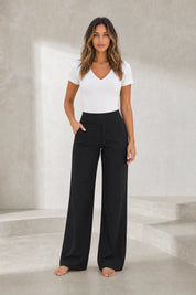 Pantalon fluide taille haute | Lounelle Paris