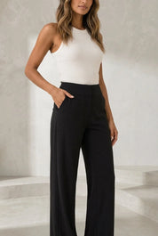 Pantalon fluide taille haute | Lounelle Paris