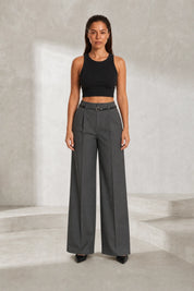 Pantalon large taille haute | Lounelle Paris