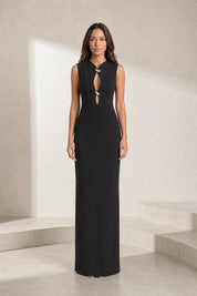 Robe longue moulante ajourée | Lounelle Paris